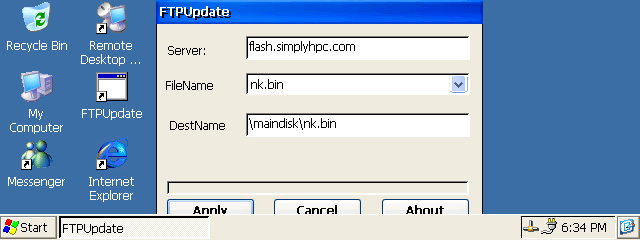Flash ROM updater